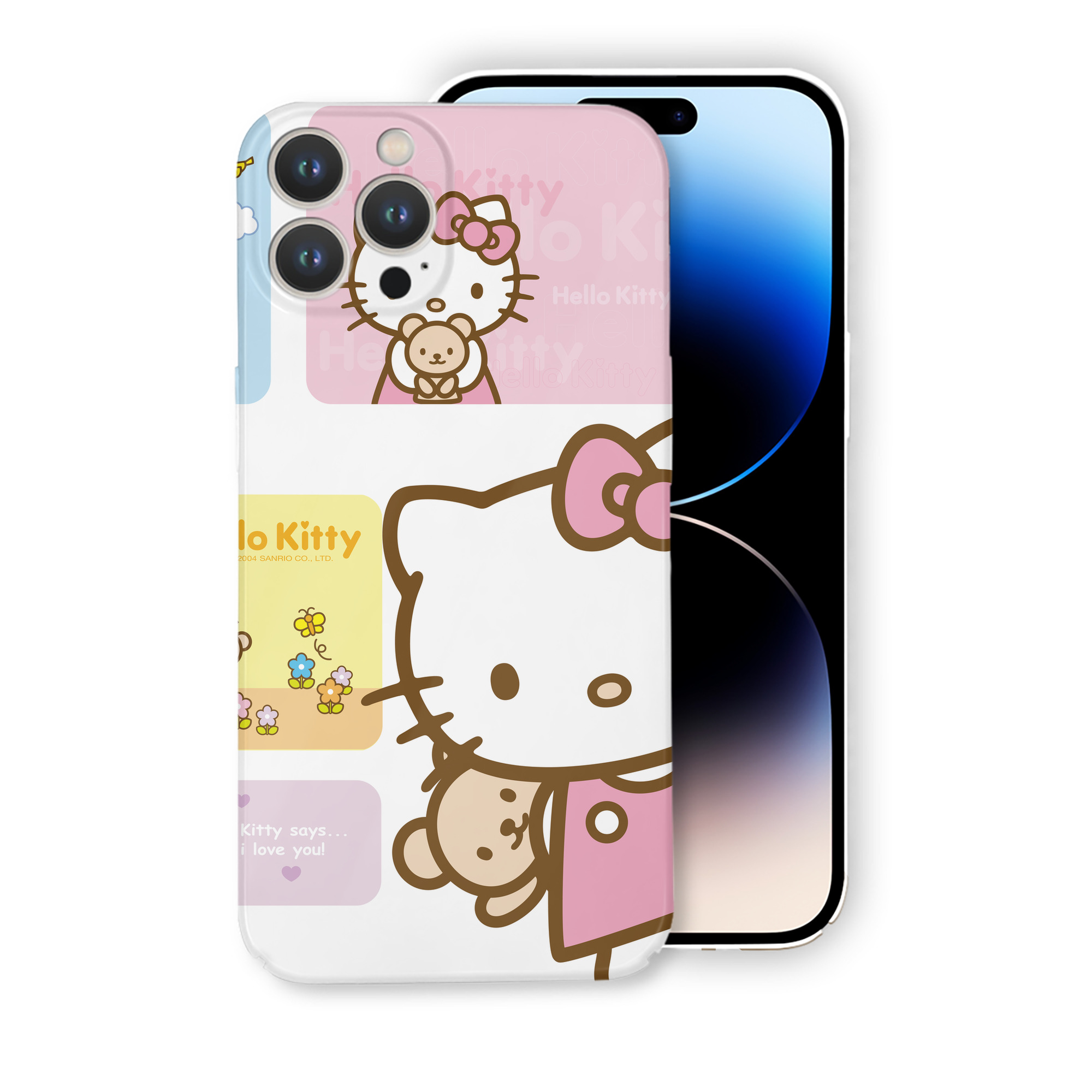 （画像用） Hello Kitty ハローキティ 【iPhone 14シリーズ対応】ハードケース